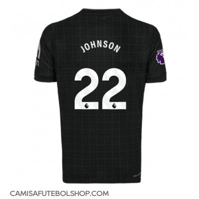 Camisa de time de futebol Tottenham Hotspur Brennan Johnson #22 Replicas 2º Equipamento 2025-26 Manga Curta Camisa de time de futebol Tottenham Hotspur Brennan Johnson #22 Replicas 2º Equipamento 2025-26 Manga Curta
